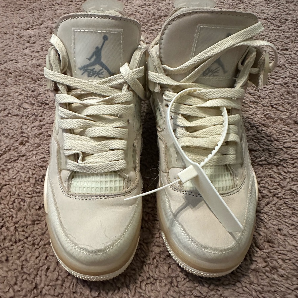 Jordan 4 Retro Off-White Sail (Women's)